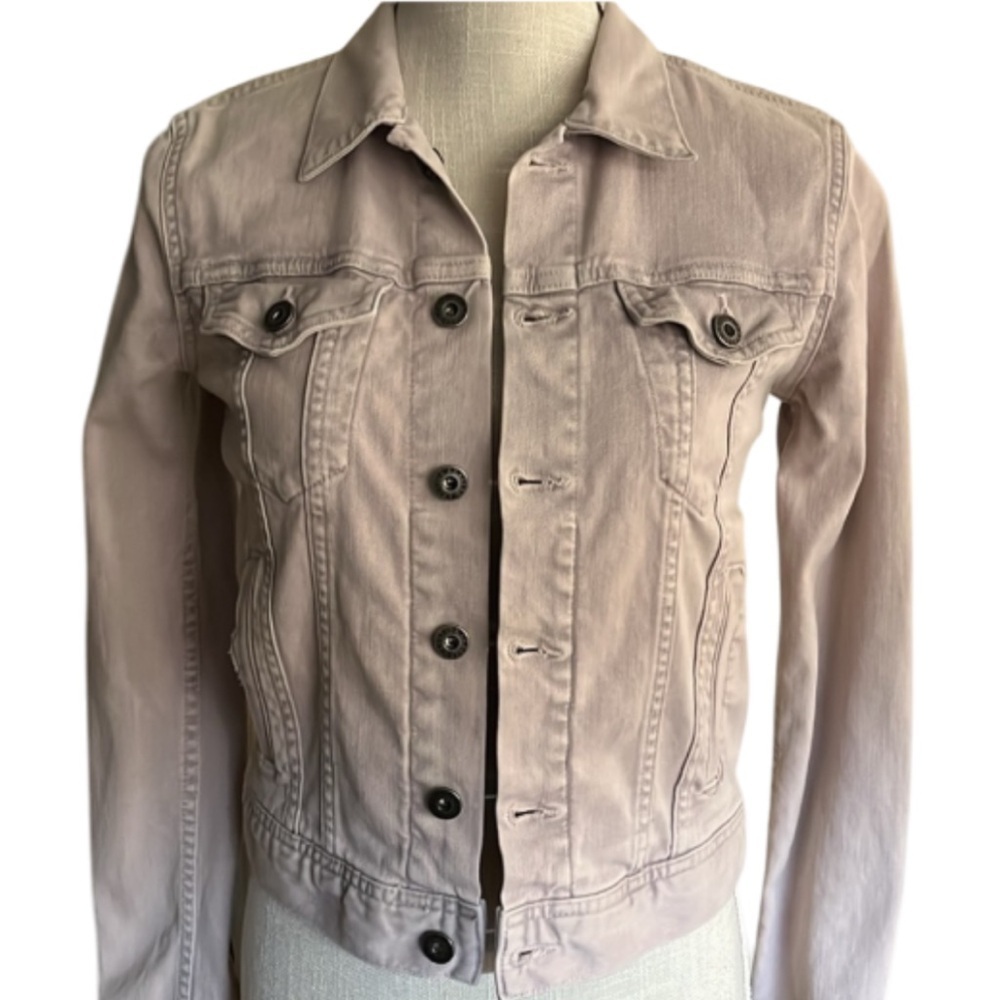 TWENTY8TWELVE LONDON MOORES JEAN JACKET - Dusty Rose/Mauve - Size S